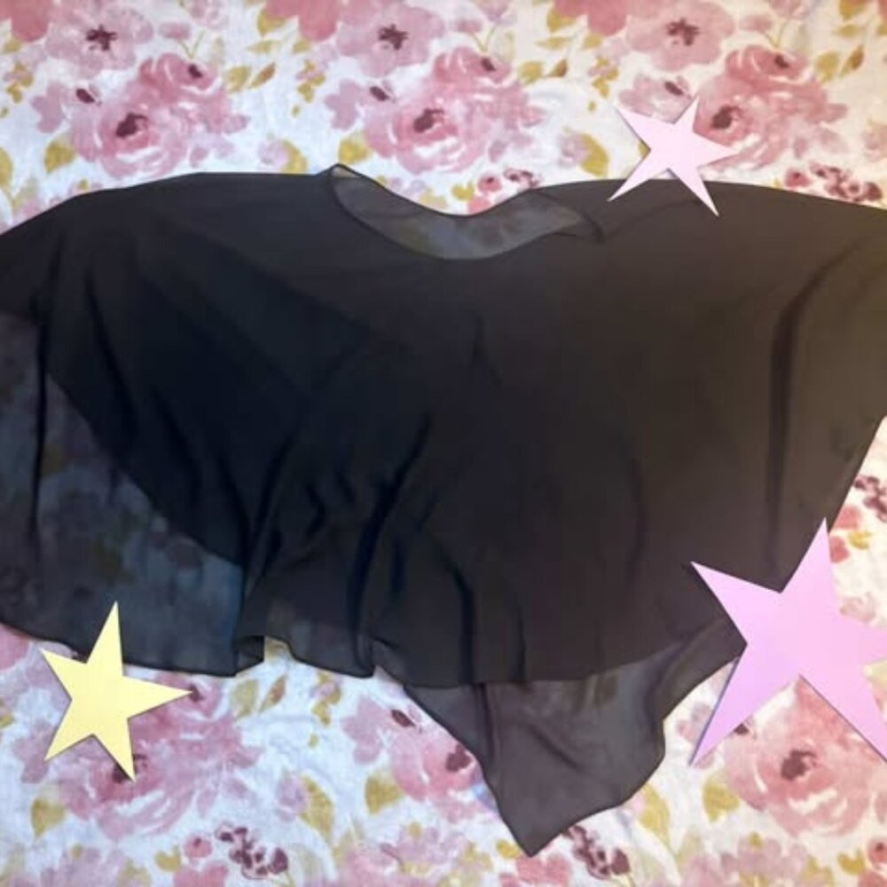 Classy See-through Shawl